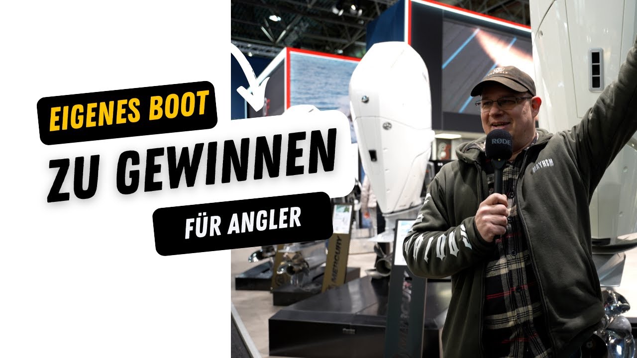 Boot Düsseldorf 2024 - Gewinne ein Boot für Angler auf der Bootsmesse bei RheinlandBoote