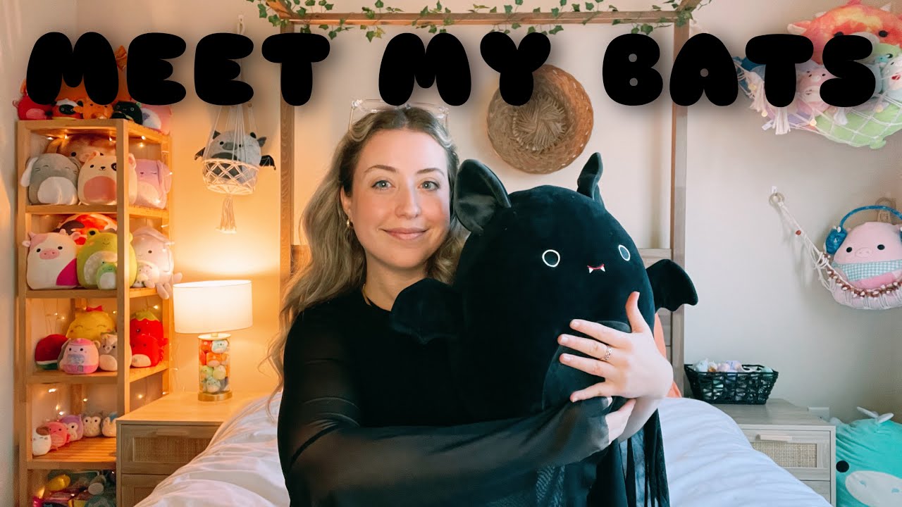 ASMR | Squishmallow Bat Collection || Lyds ASMR