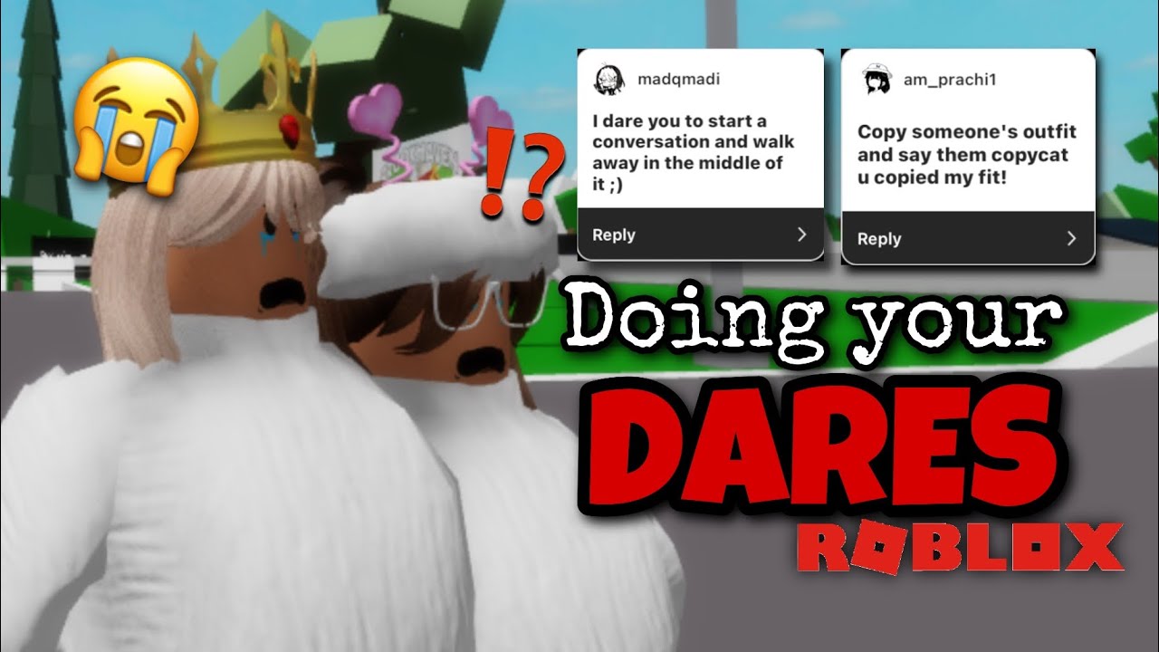 DOING YOUR DARES ON ROBLOX!! (Ft. Dr Laba)