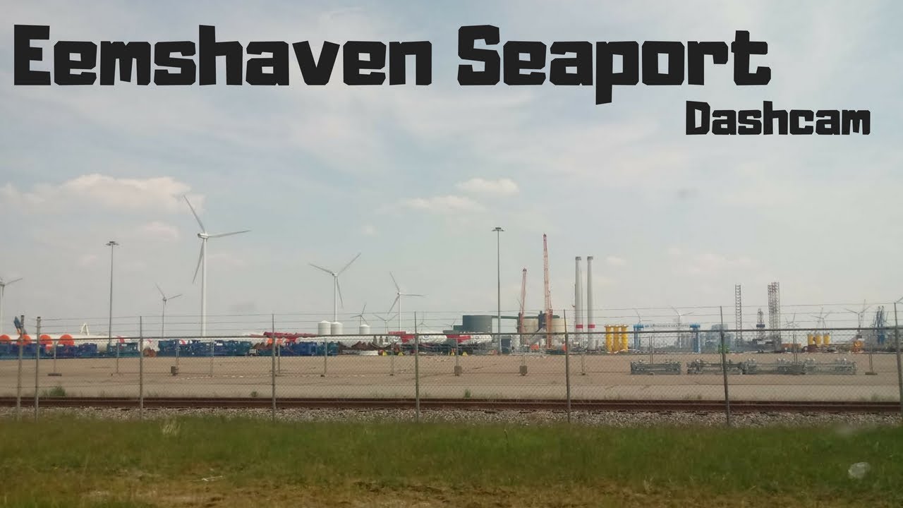 Driving through Eemshaven: The Seaport [May 2018]