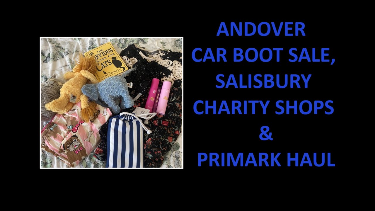 ANDOVER CAR BOOT SALE, SALISBURY CHARITY SHOPS & PRIMARK HAUL 2025 (9)| tazwells12