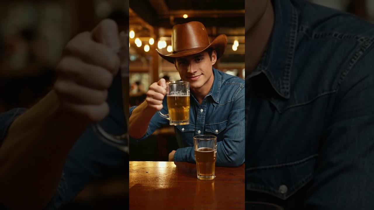 A cowboy walks into a bar with a promise to his brothers.The ultimate cowboy loophole joke🍻😂