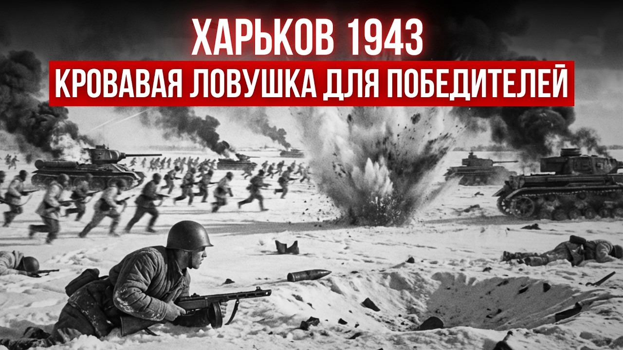 Харьковская операция 1943 — как Манштейн переиграл Сталина после Сталинграда?