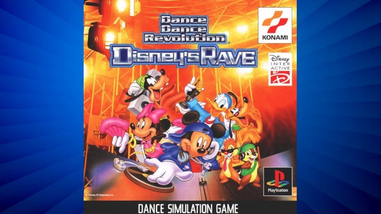 👀🔑Dance Dance Revolution Disney's Rave -Playstation - All songs except Macarena :(