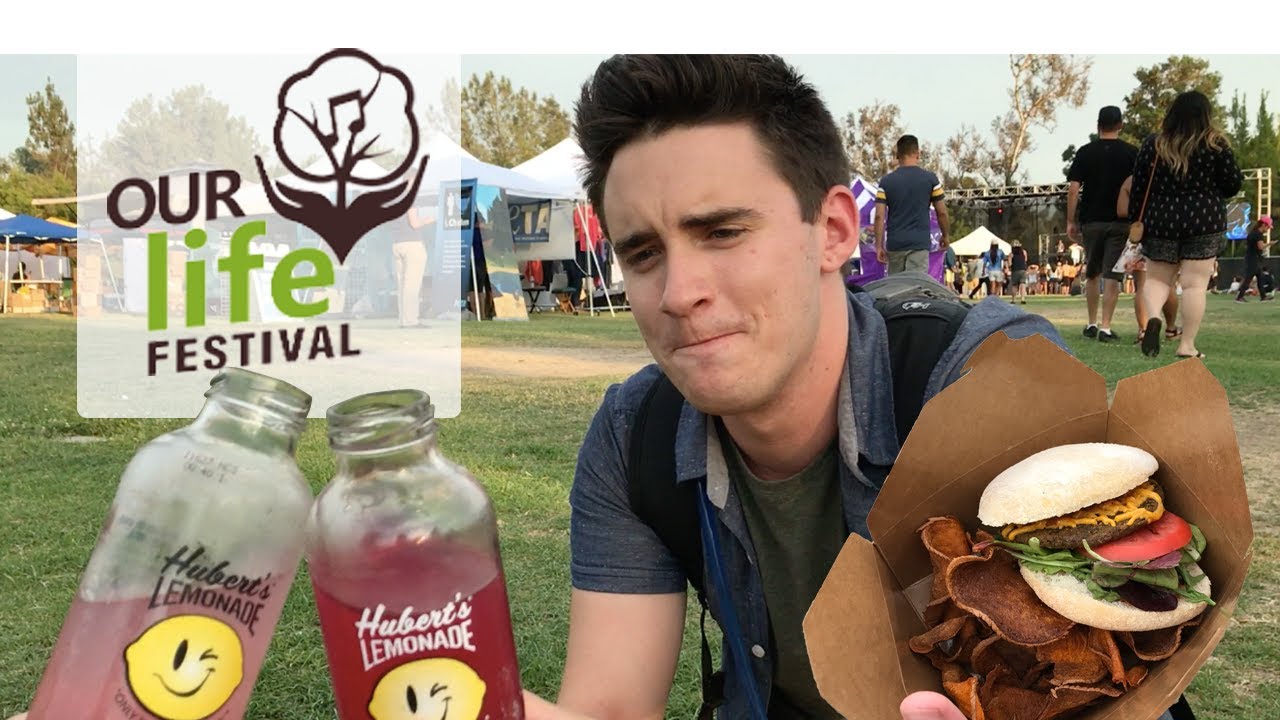 OUR LIFE FESTIVAL // Food Vlog Fun