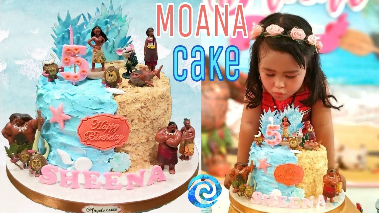 Moana Cake Tutorial