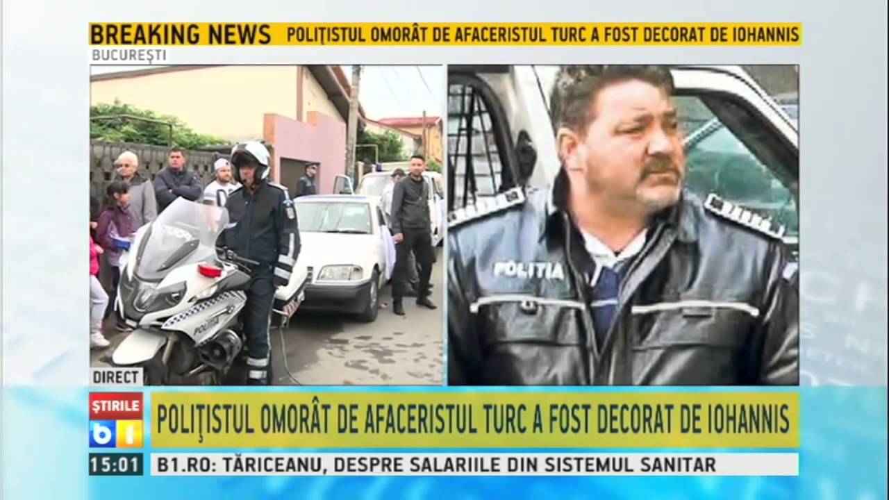 Trupul neînsufleţit al poliţistului Gheorghe Ionescu, dus la Capela din Cimitirul Ghencea