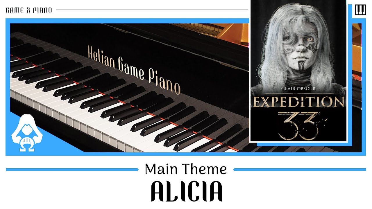 Alicia - Clair Obscur: Expedition 33 OST Main Theme [Piano Cover + Sheet Music]