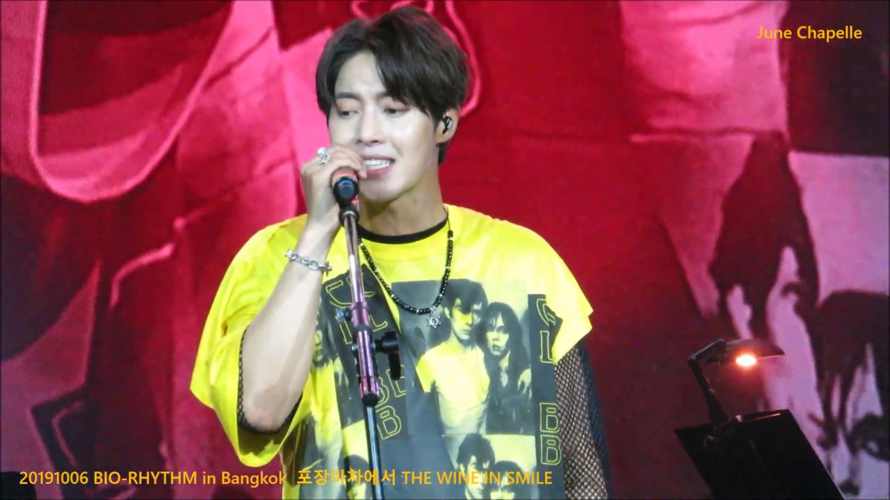 20191006 KIM HYUN JOONG BIO-RHYTHM in Bangkok 포장마차에서 THE SMILE IN WINE