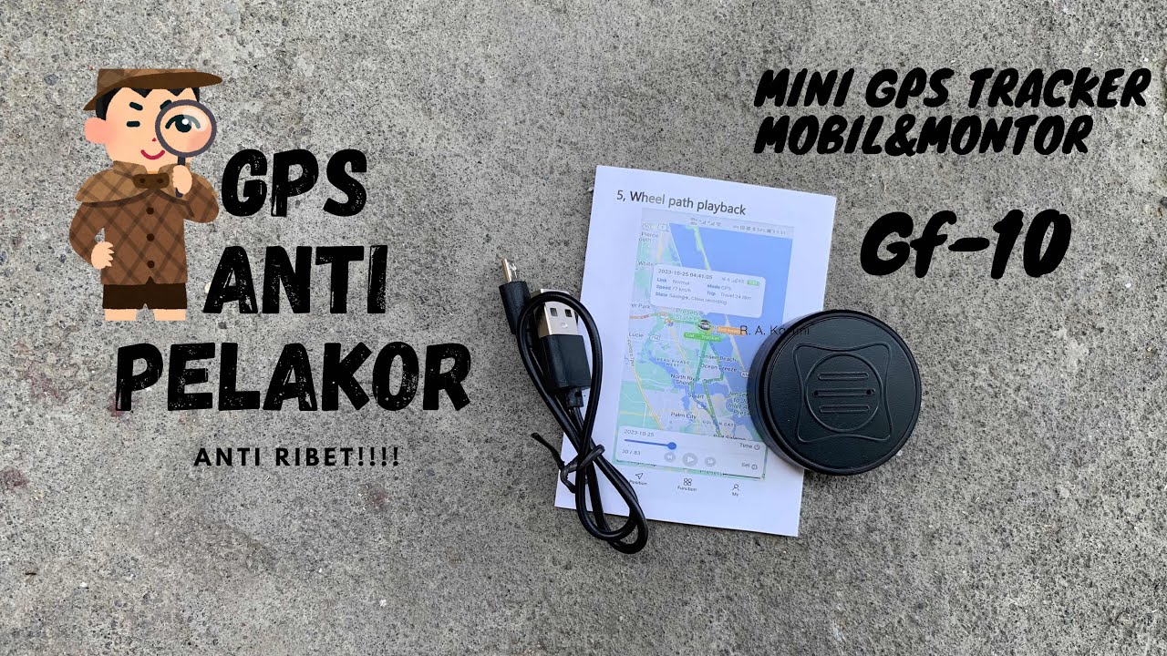 GPS GF-10 anti MALING anti PELAKOR!! WAJIB PUNYA SIH!! #gps #gpstracking