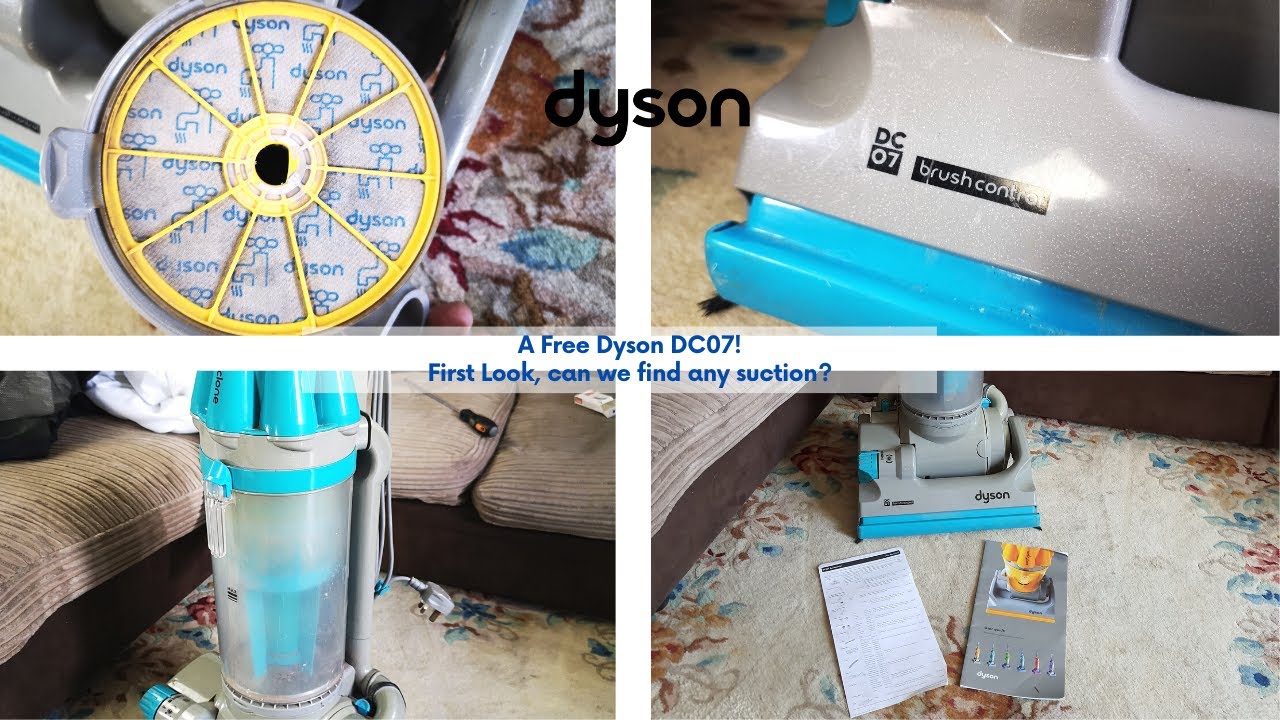FREE DYSON! Dyson DC07 Brush Control - First Look