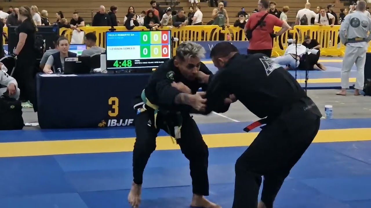 Junior Magal vs Paulo Silva - FINAL - IBJJF Boston Open 2025 - Black Master 2 - Open