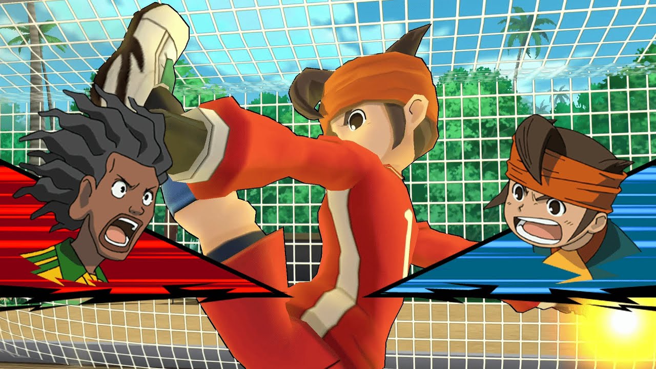 Inazuma Eleven Go Strikers 2013 Xtreme | Custom Kingdom VS Custom Orpheus Wii 1080p (Dolphin)