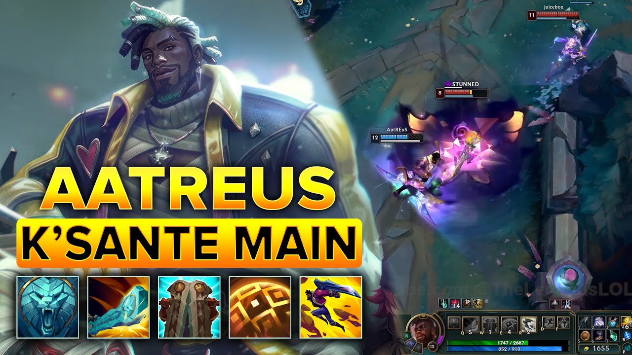 Aatreus KSante Montage 2025 - Challenger KSante Plays Season 15