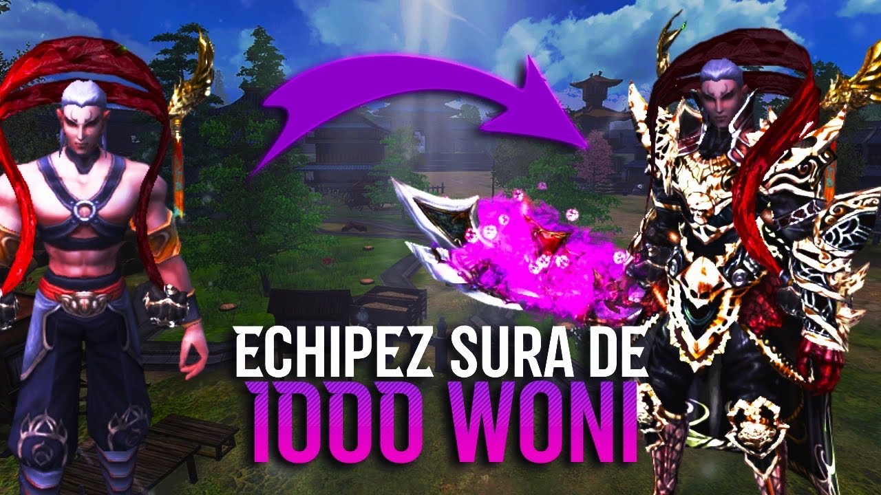 ECHIPEZ UN SURA BM DE NIVEL 105 CU BUGET 1000 WONI IN 30 MINUTE PE METIN2.RO