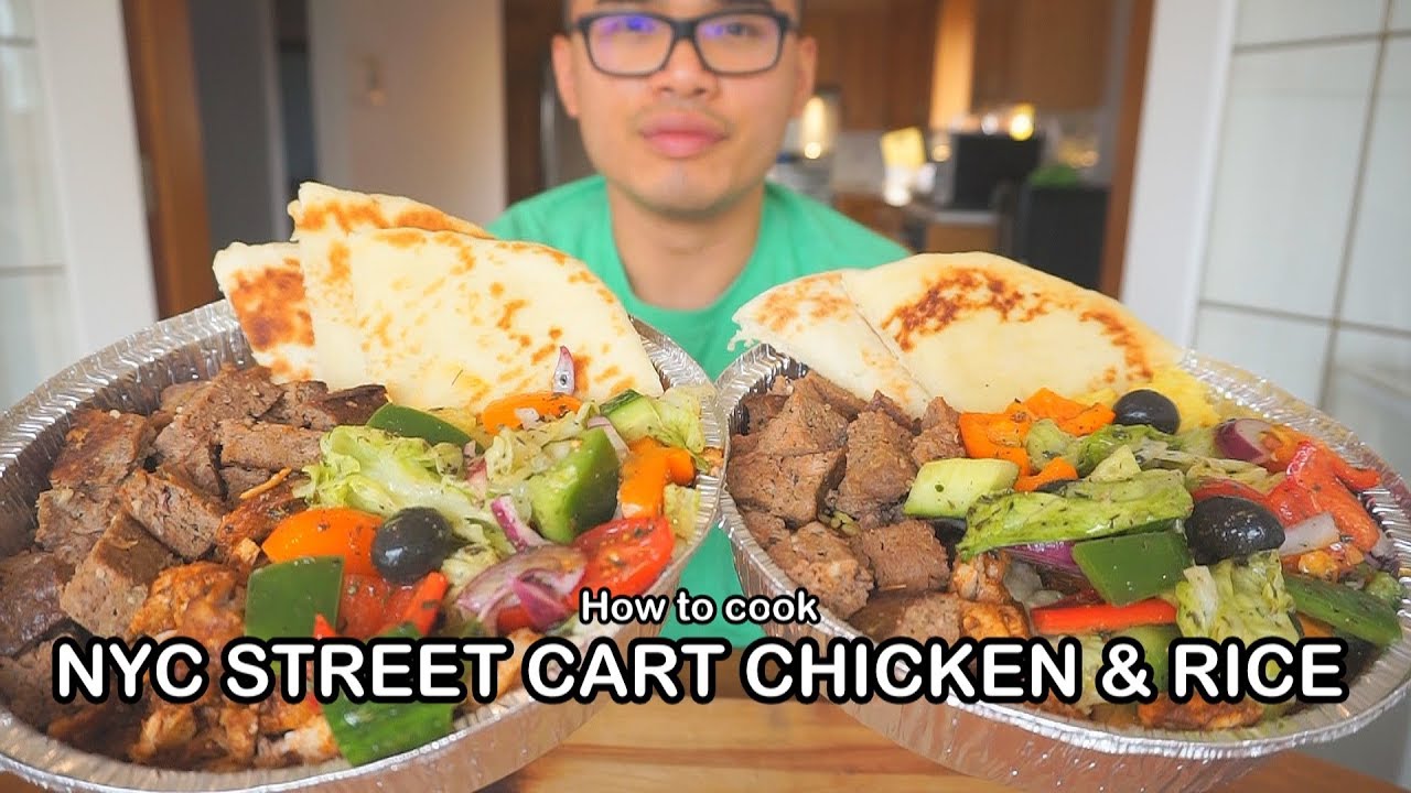 How to cook NYC STREET CART CHICKEN & RICE