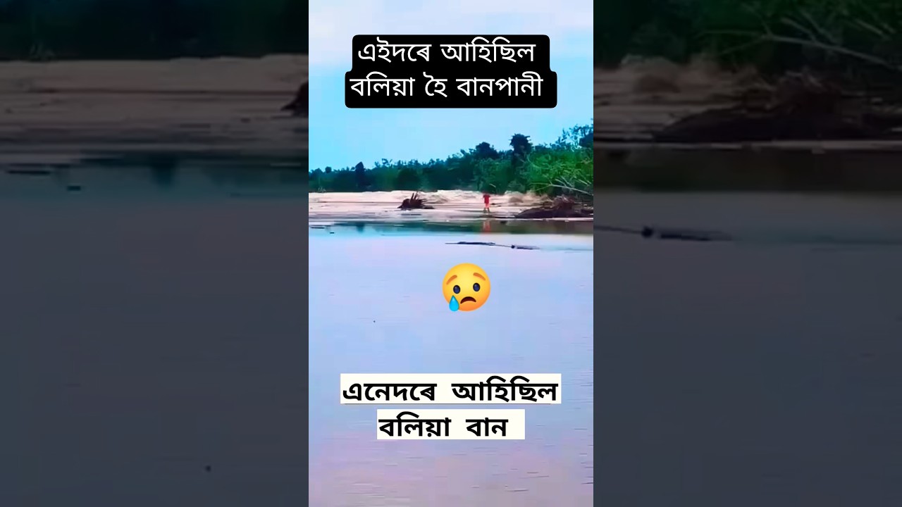 অসমৰ বলিয়া বানপানী #assamvlogger #flood #sibsagar #jurhat#nazira #assamflood #বানপানী #2026 #assam