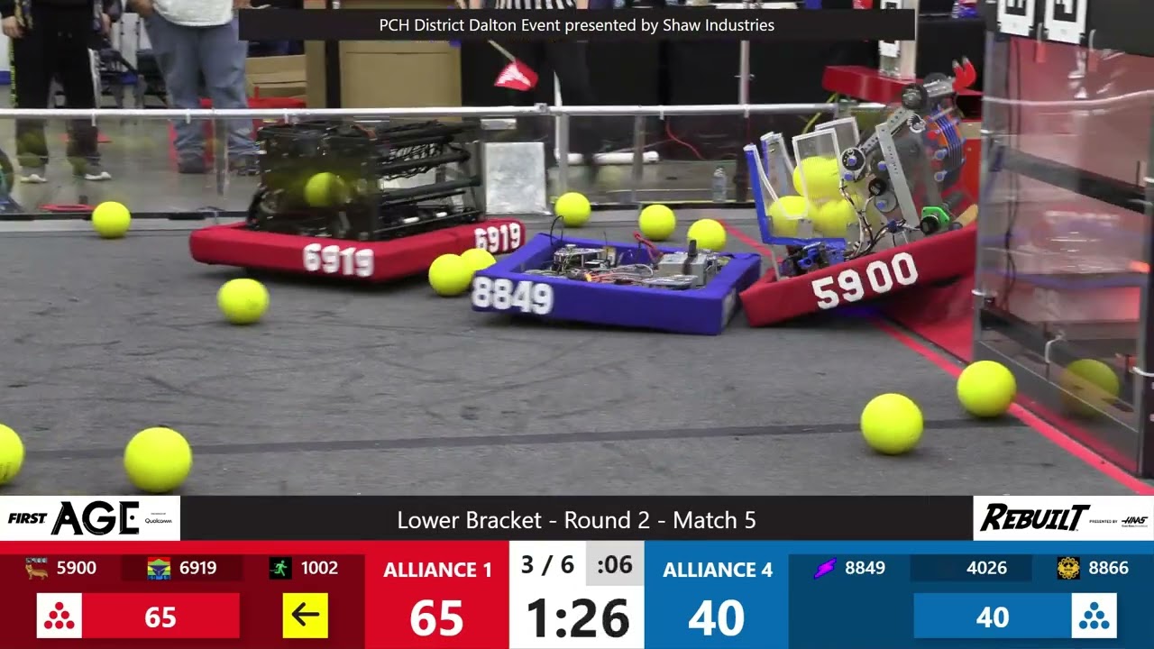 Playoff Match 5 (R2) - PCH District Dalton Event presented by Shaw Industries