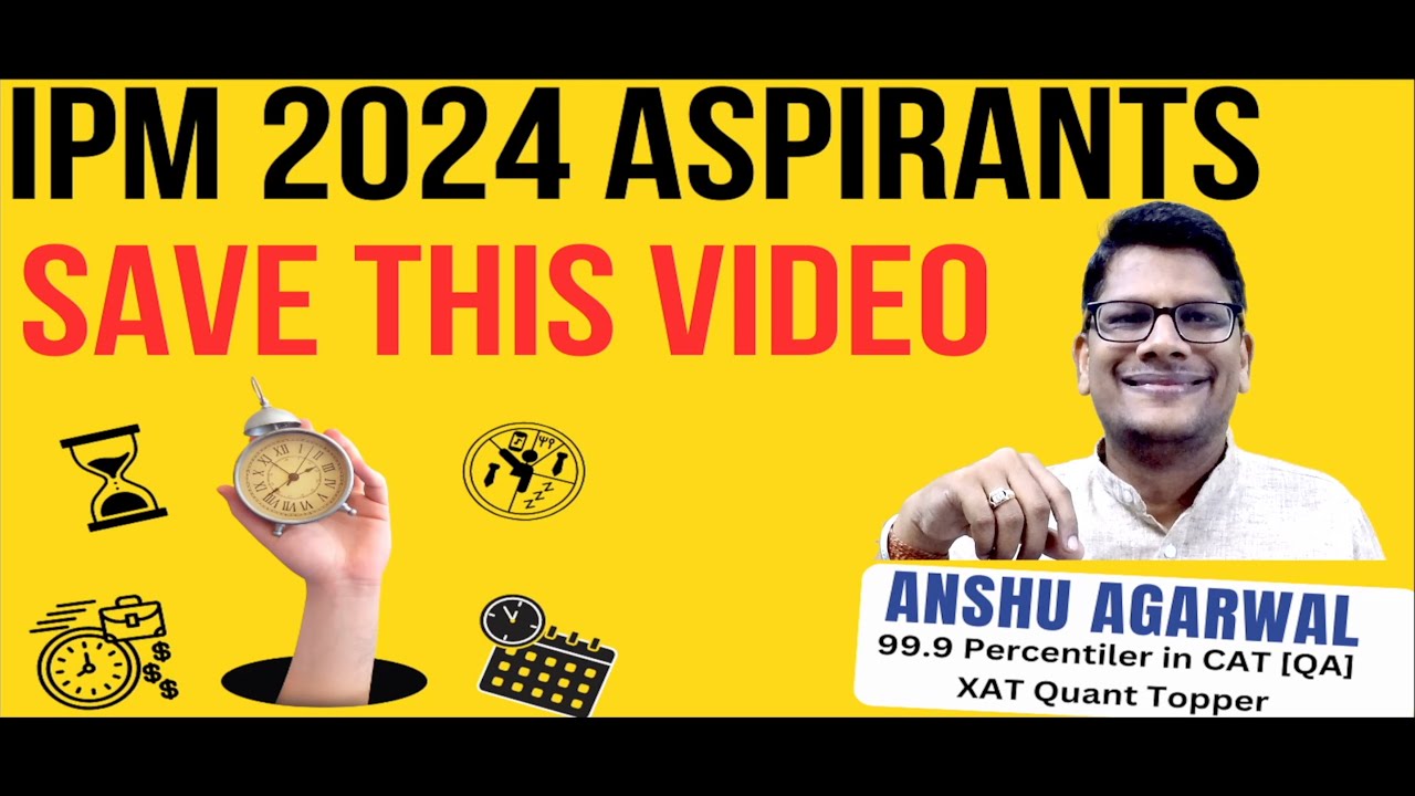 IPM 2024 All In One Video | IPM 2024 Indore | IPM 2024 Rohtak | JIPMAT 2024