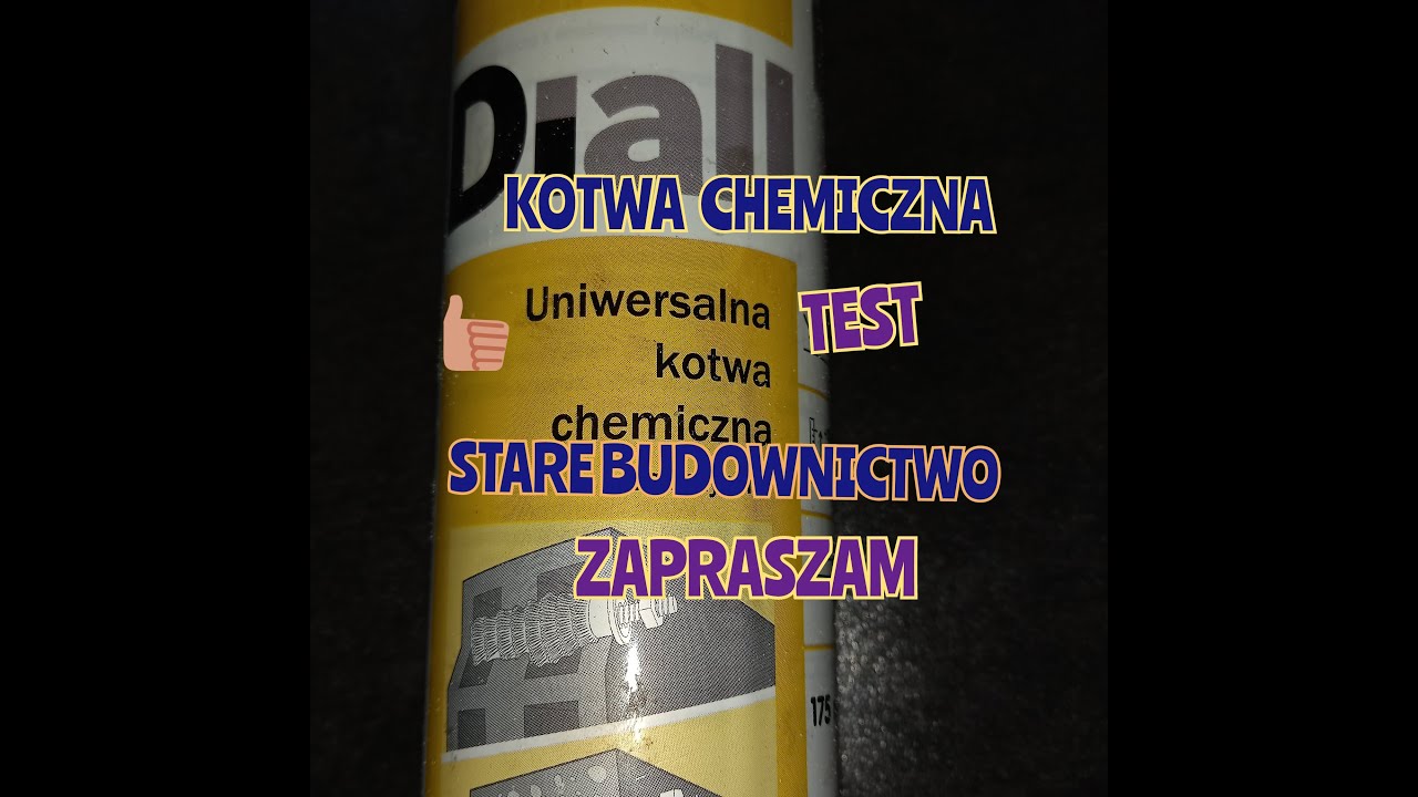 KOTWA CHEMICZNA TEST STARE BUDOWNICTWO