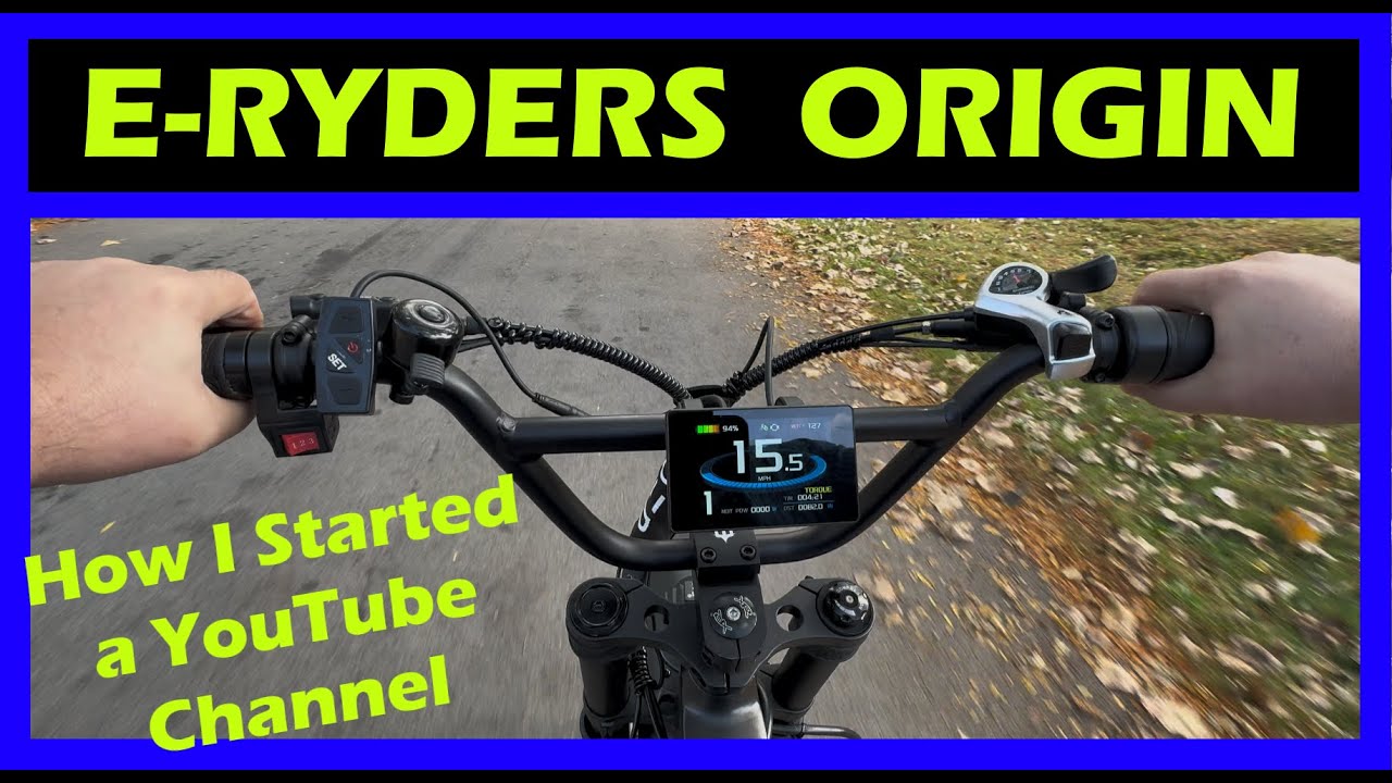 *История создания E-Ryders* на WIRED Predator и огромная благодарность Himiway E-Bikes
