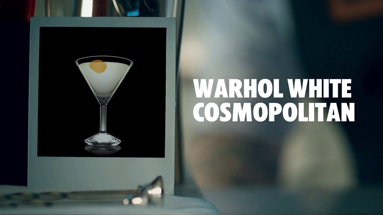 WARHOL WHITE COSMOPOLITAN DRINK RECIPE - HOW TO MIX