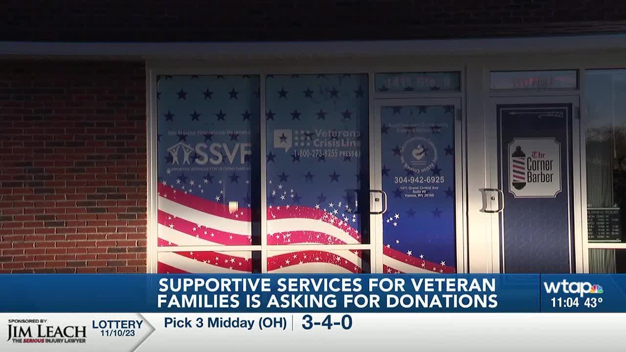 Homeless veterans donations