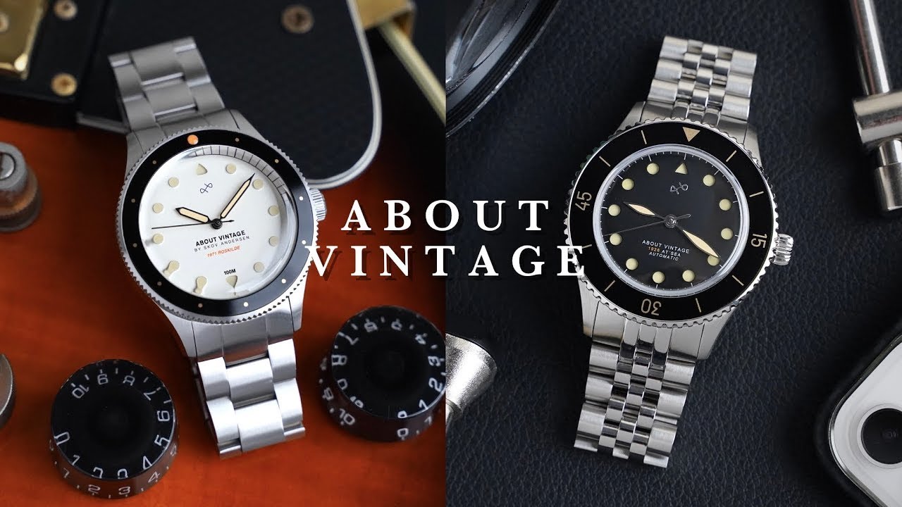 😎夏日再添新裝/限量版ABOUT VINTAGE機械錶1926AUTOMATIC/復古五珠鍊/同場加映北歐羅斯基勒音樂節聯名錶上手🖤