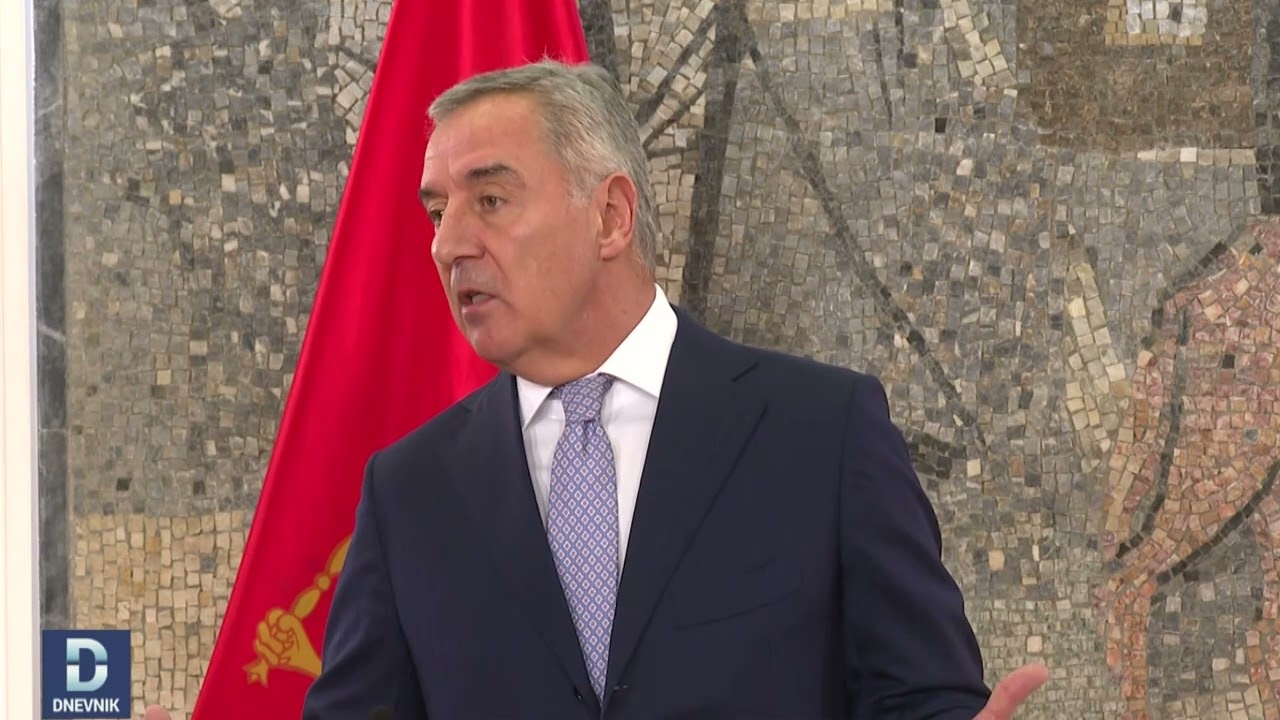 DNEVNIK: Đukanović raspisao vanredne izbore za 11. jun