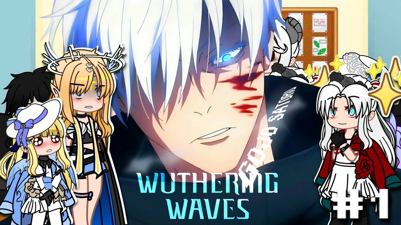 ~WUTHERING WAVES REACT TO GOJO SATORU AS ROVER| WUWA JUJUTSU KAISEN¦ x2 speed~ ✨(Part-1)