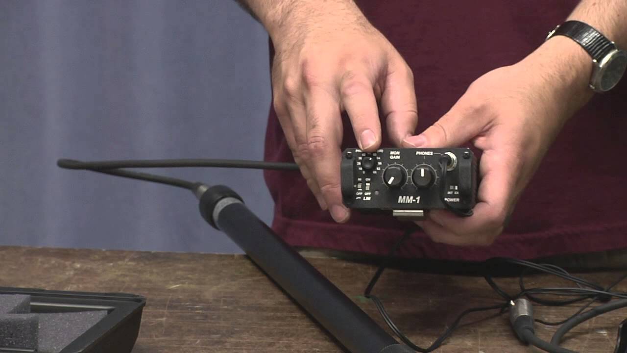 Demo SoundDevices MM1 for wireless boom operator