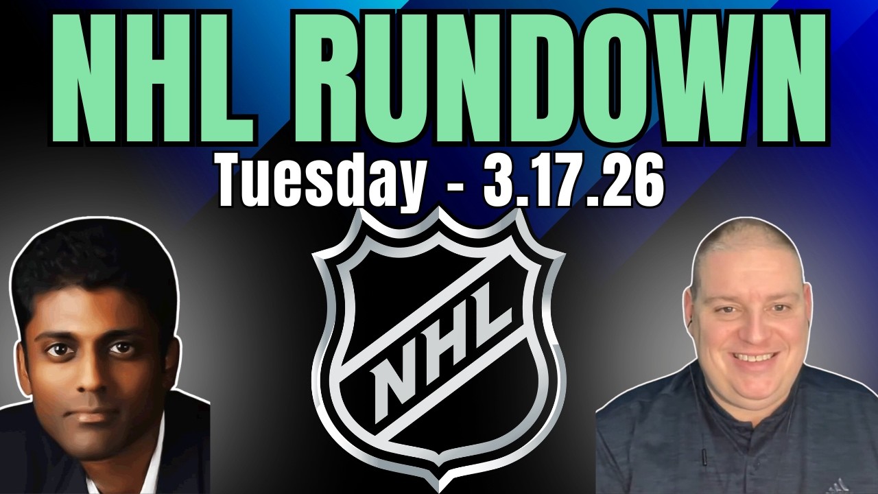 Tuesday NHL Rundown Picks - 3/17/26 l Craig Trapp & Indian Cowboy NHL Betting Picks & Predictions
