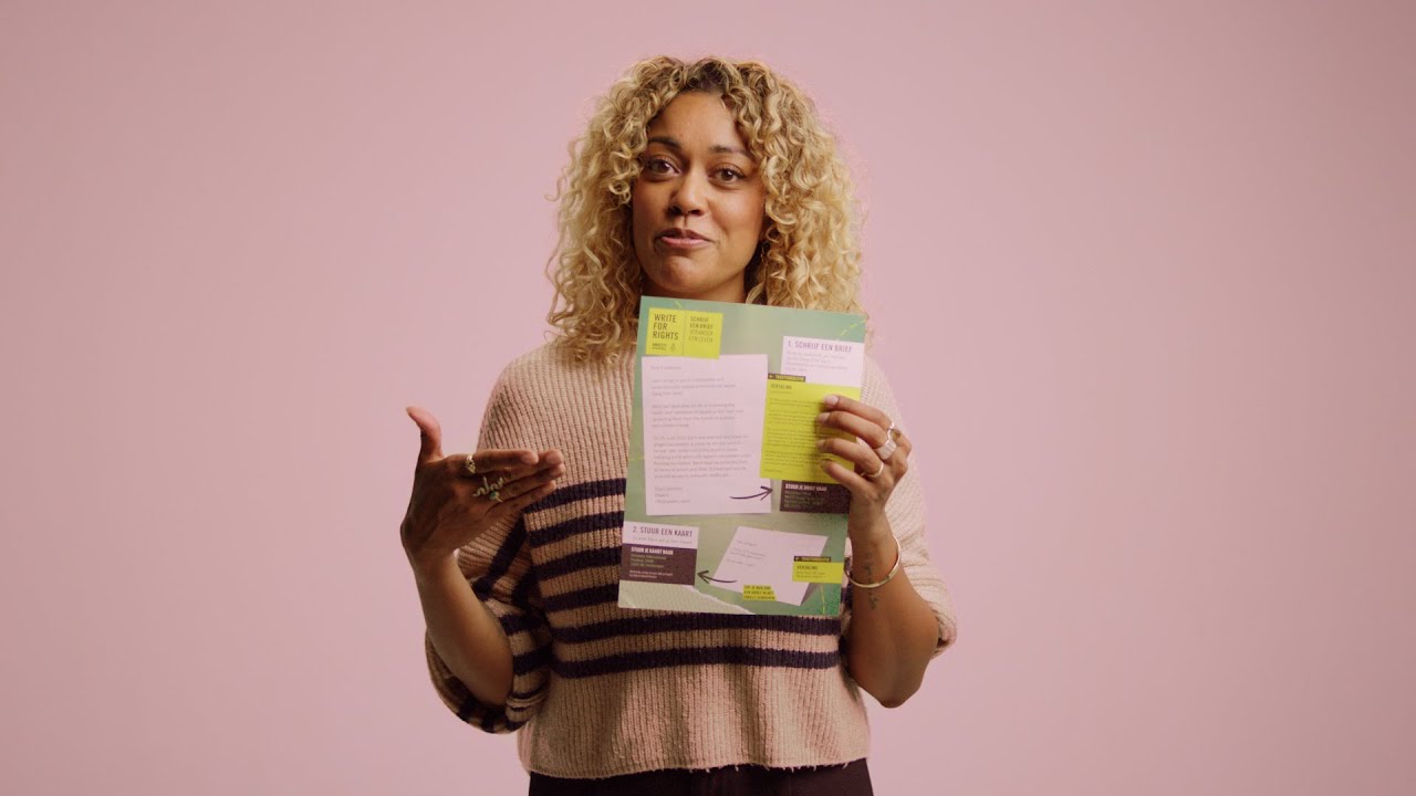 Write for Rights: hoe werkt het? In het kort