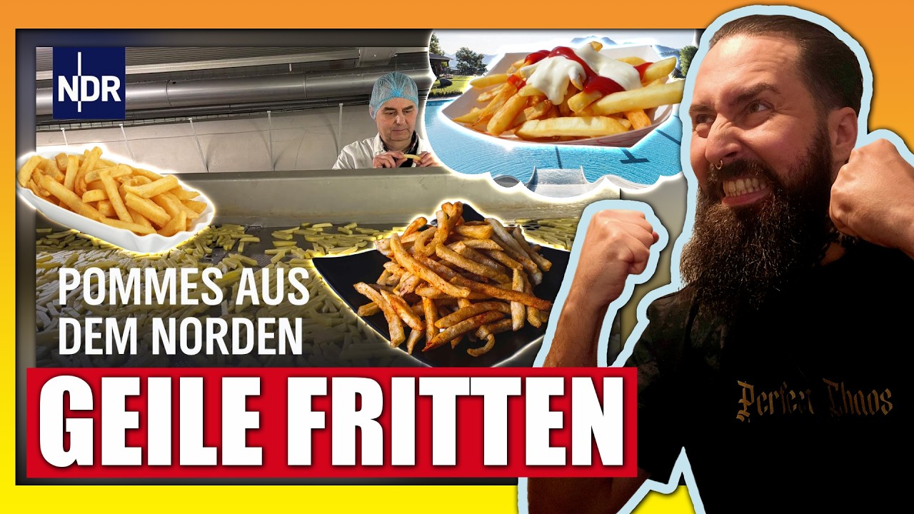 POMMES AUF DIE EINS! Pommes aus Niedersachsen: Vom Acker bis zur Fritteuse - Hakon reagiert auf NDR