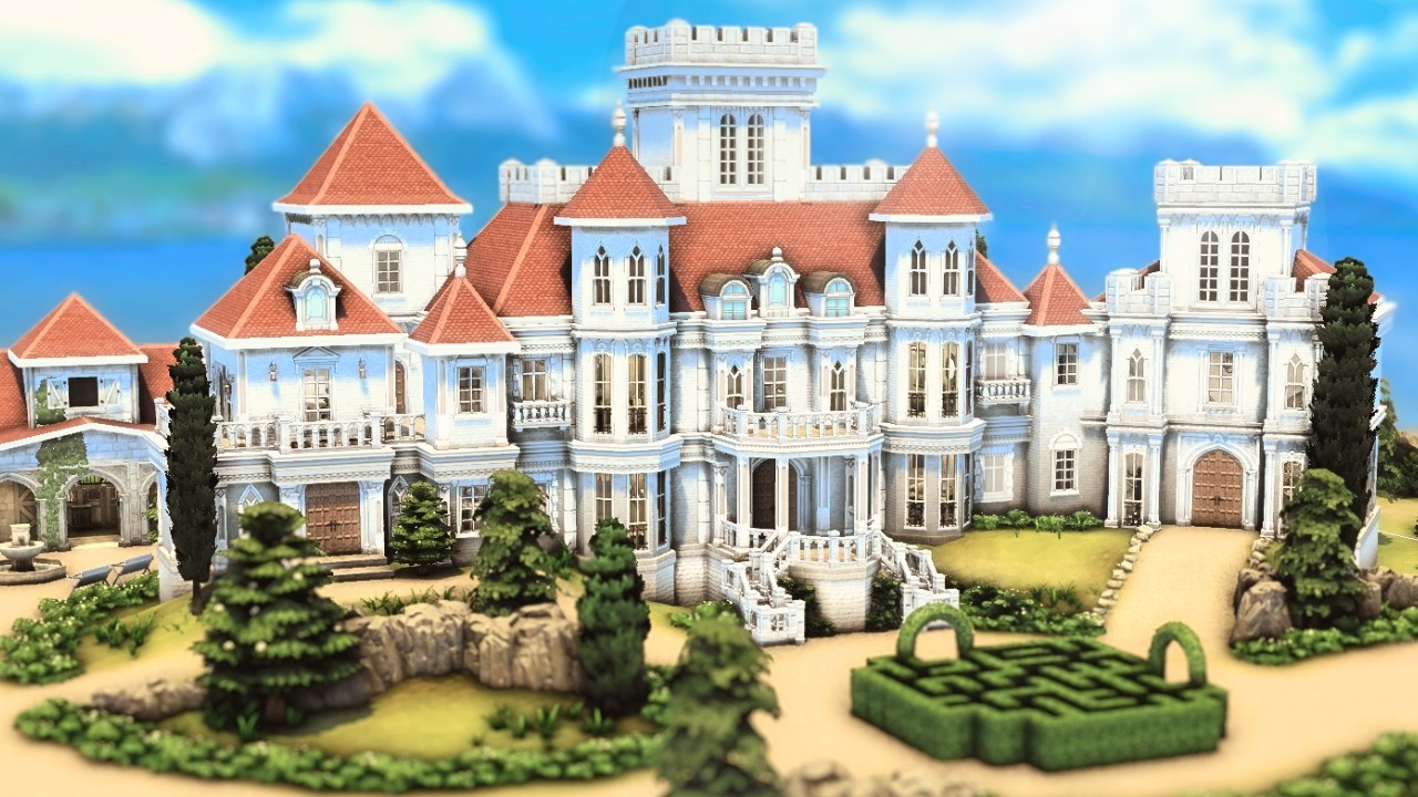 The Witch's Castle | The Sims 4 | Stop Motion Build [No CC]