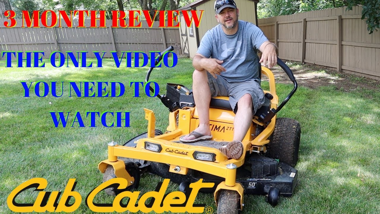 Газонокосилка Cub Cadet ULTIMA ZT1 Zero Turn | Обзор за 3 месяца | Плюсы и минусы