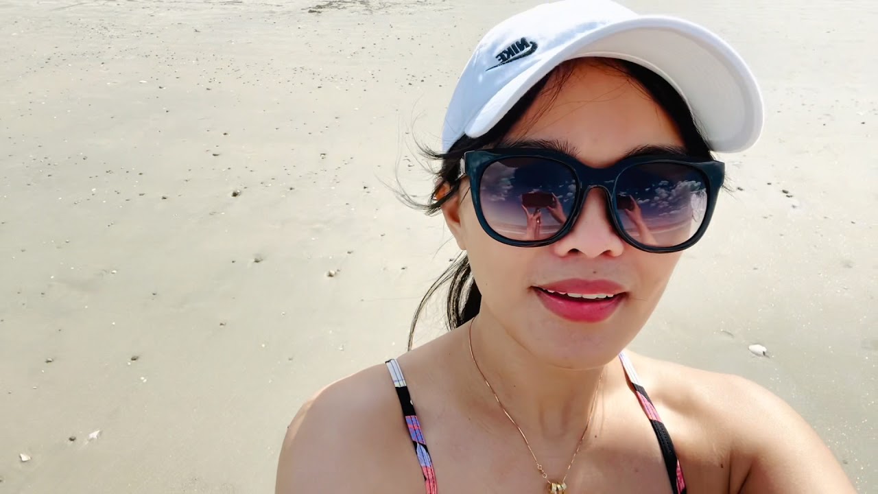 feeling the nice weather in Revere beach Massachusetts
