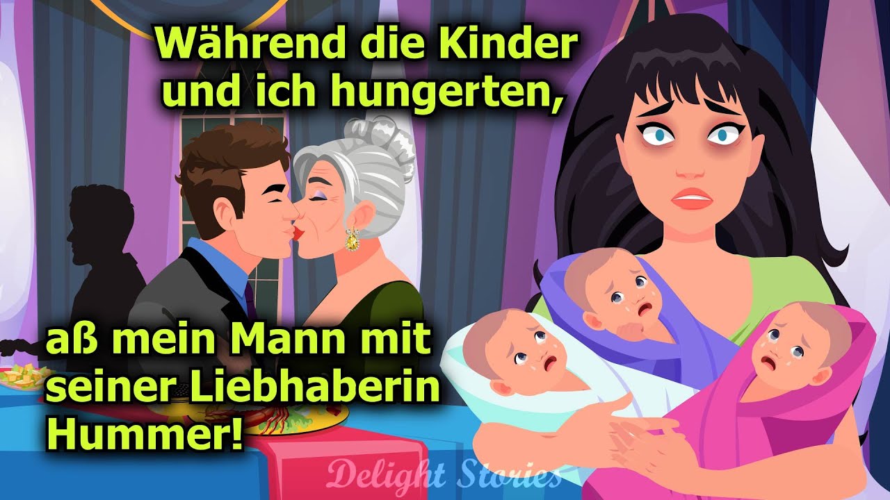 Ich habe meinen Mann mit einem Hummer im Mund erwischt, während unsere Kinder hungerten
