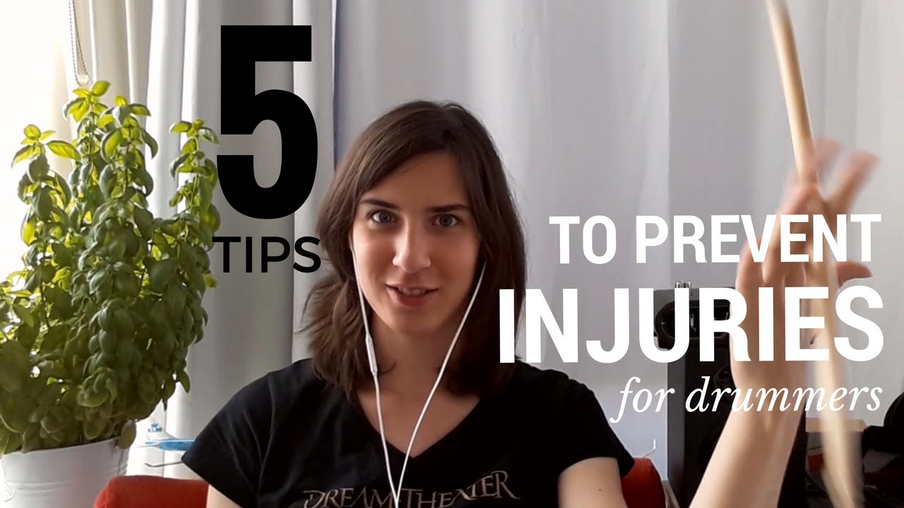 5 tips to prevent injuries while drumming