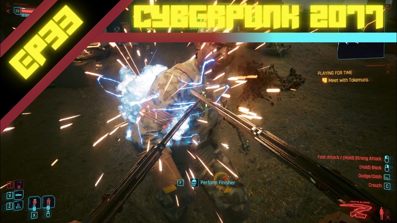 Let's Play Cyberpunk 2077 (BLIND) - Episode 33