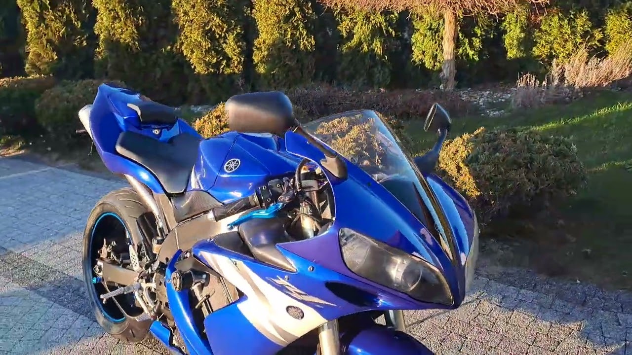 YAMAHA RN12   R1 rok 2005 tylko 32tys km udokumentowane z Niemiec  w  Sylwmoto Iława tel 500134533