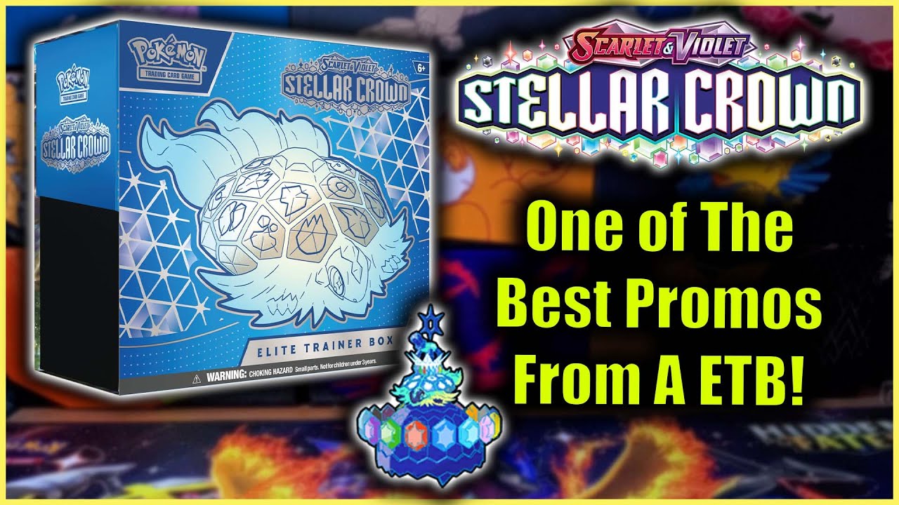 Opening Pokémon TCG Scarlet & Violet Stellar Crown Elite Trainer Box