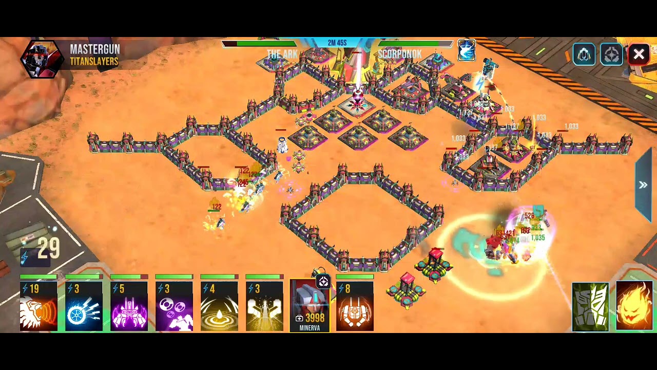Alliance war battle. 