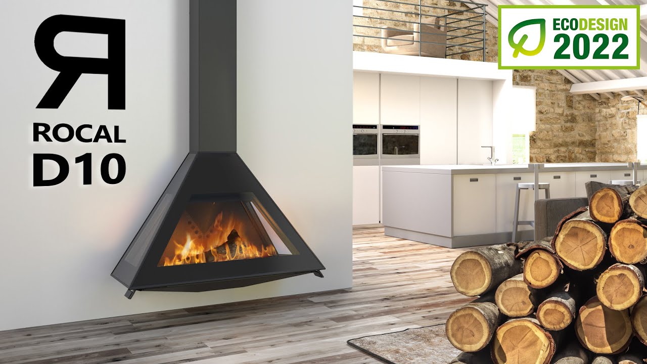 Angular Wood Stoves! Rocal D10 Graffiti Overview
