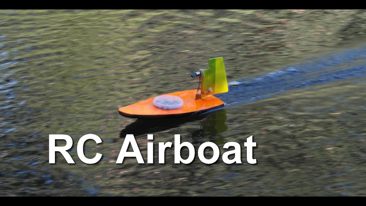 Аэроглиссер RC Airboat #2