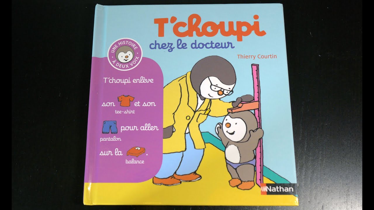 T'CHOUPI CHEZ LE DOCTEUR 🩺 - lecture par papa barbu voix masculine