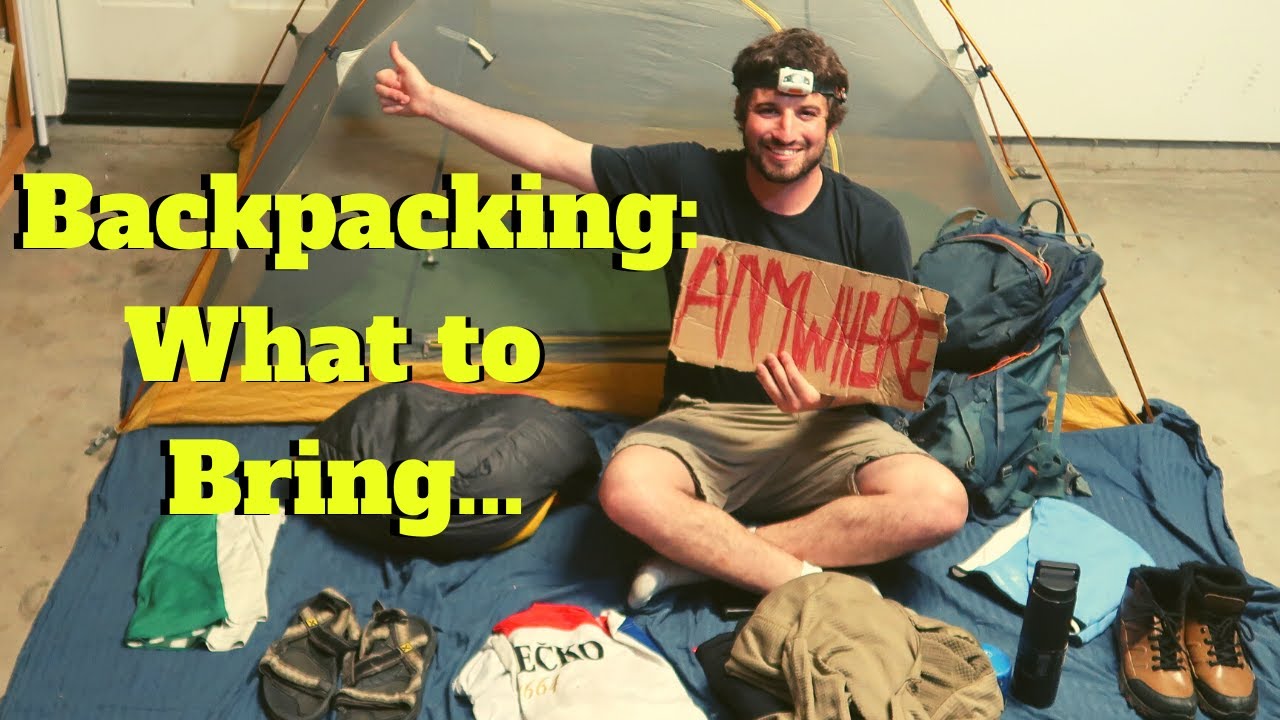 Backpacking/Hitchhiking: What to Bring | Minimalistic packing guide to a long trip.