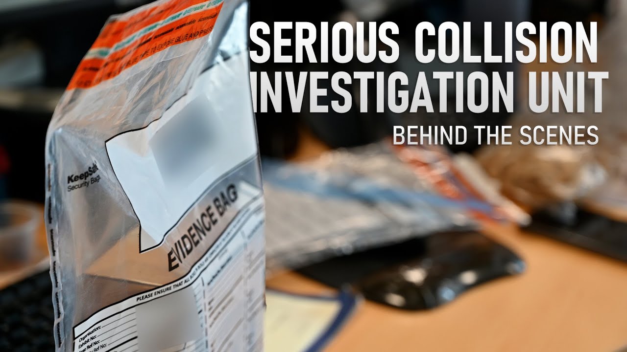 A look behind the scenes at... our Serious Collision Investigation Unit
