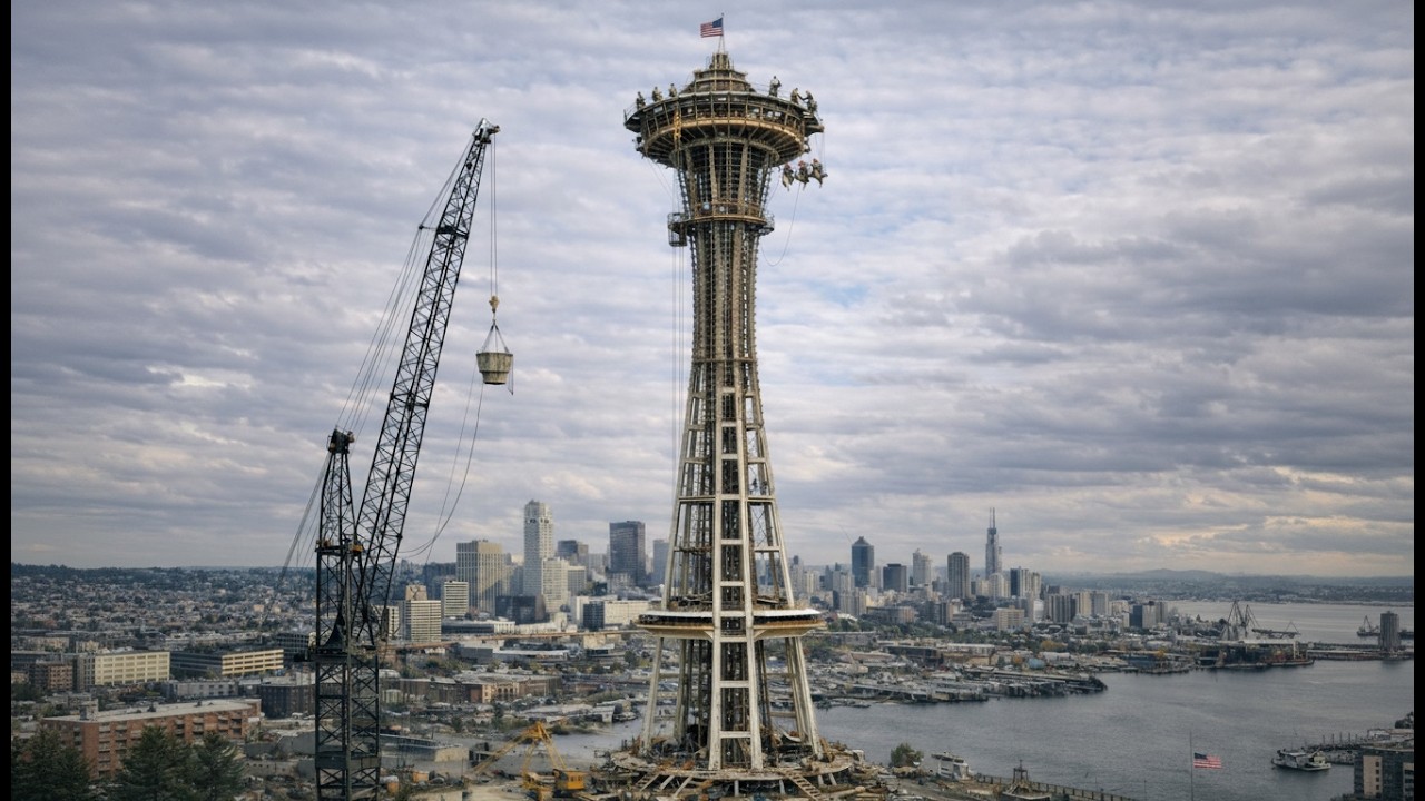 Inside the Space Needle - How Seattle Built the Impossible in 1962