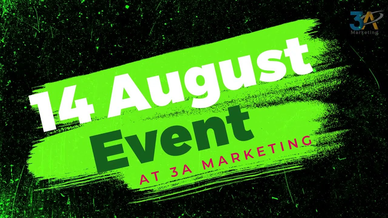 Pakistan Day Celebration |14th August | 76th Independence Day |3A Marketing